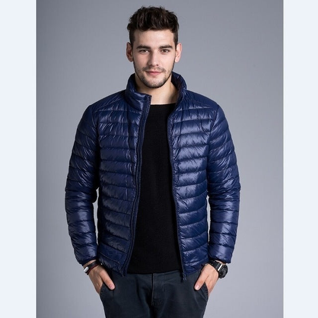 ZyloFash Men’s Duck Down Winter Jacket