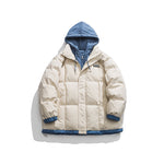 ZyloFash Teen Cotton-Padded Jacket – Fake Two-Piece