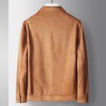 ZyloFash Men’s Loose Suede Jacket