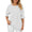 Women’s Chiffon Blouse  Solid Color with Ruffles  Princess Sleeves