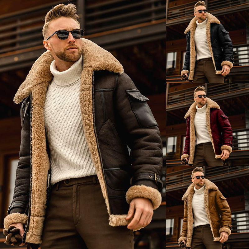 ZyloFash Men’s Military Fleece Jacket